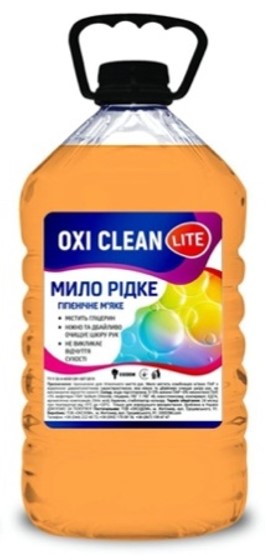 OxiClean "Lite" Мило рідке гігієнічне Молоко та Мед 5 л ПВХ